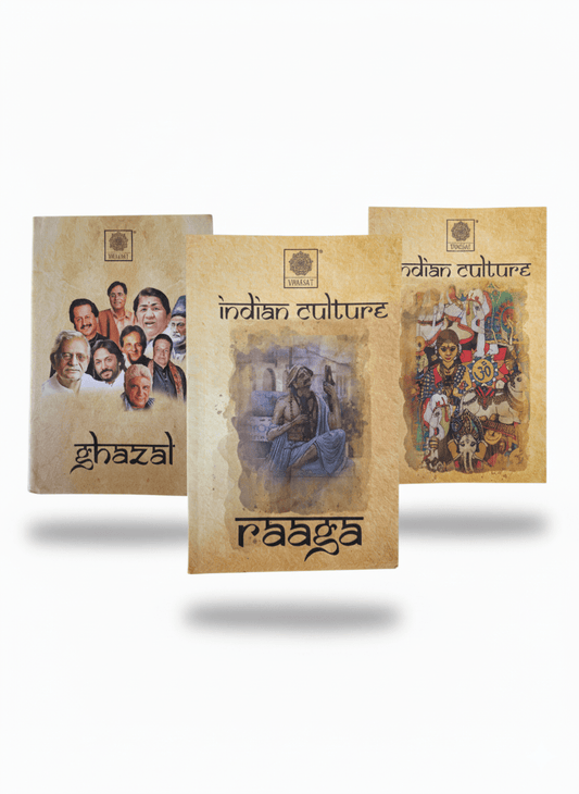 Indian culture notebook combo (3 diaries with a tote bag)