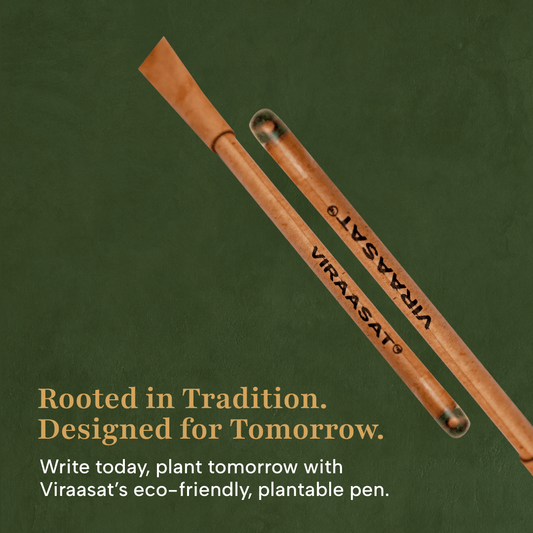 Eco-Friendly Plantable Seed Pens - Write, Plant, and Grow - Biodegradable & Sustainable Writing Solution (Pack of 20)