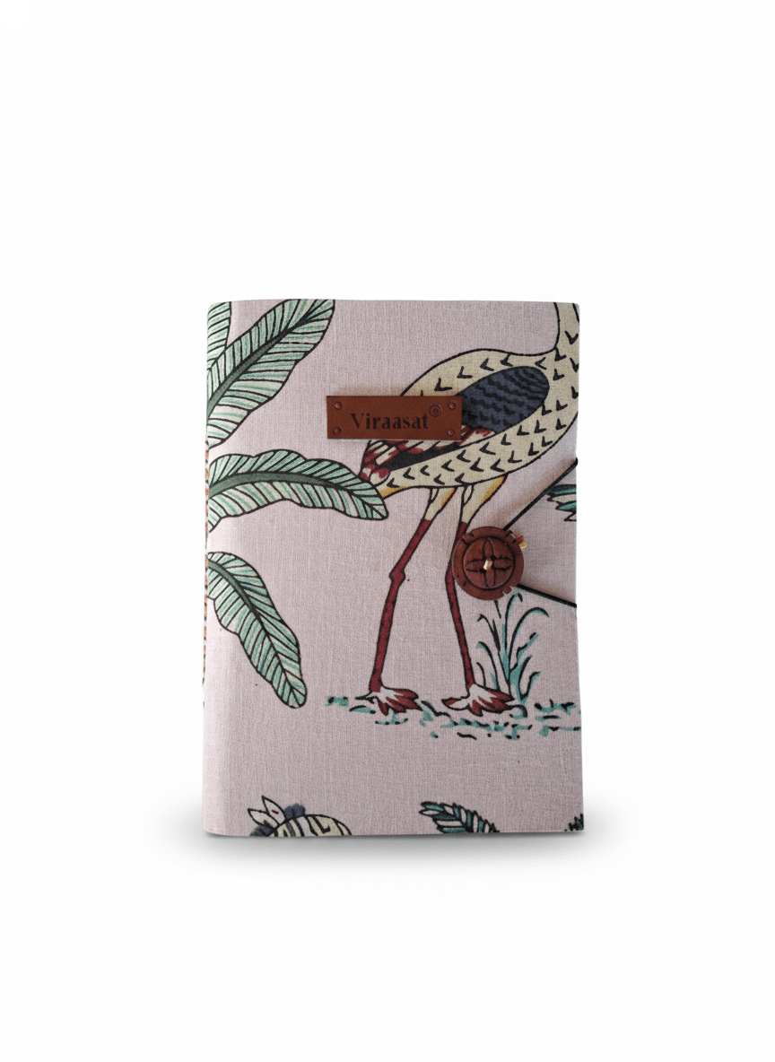 Assorted Handmade Diaries with wooden button closure