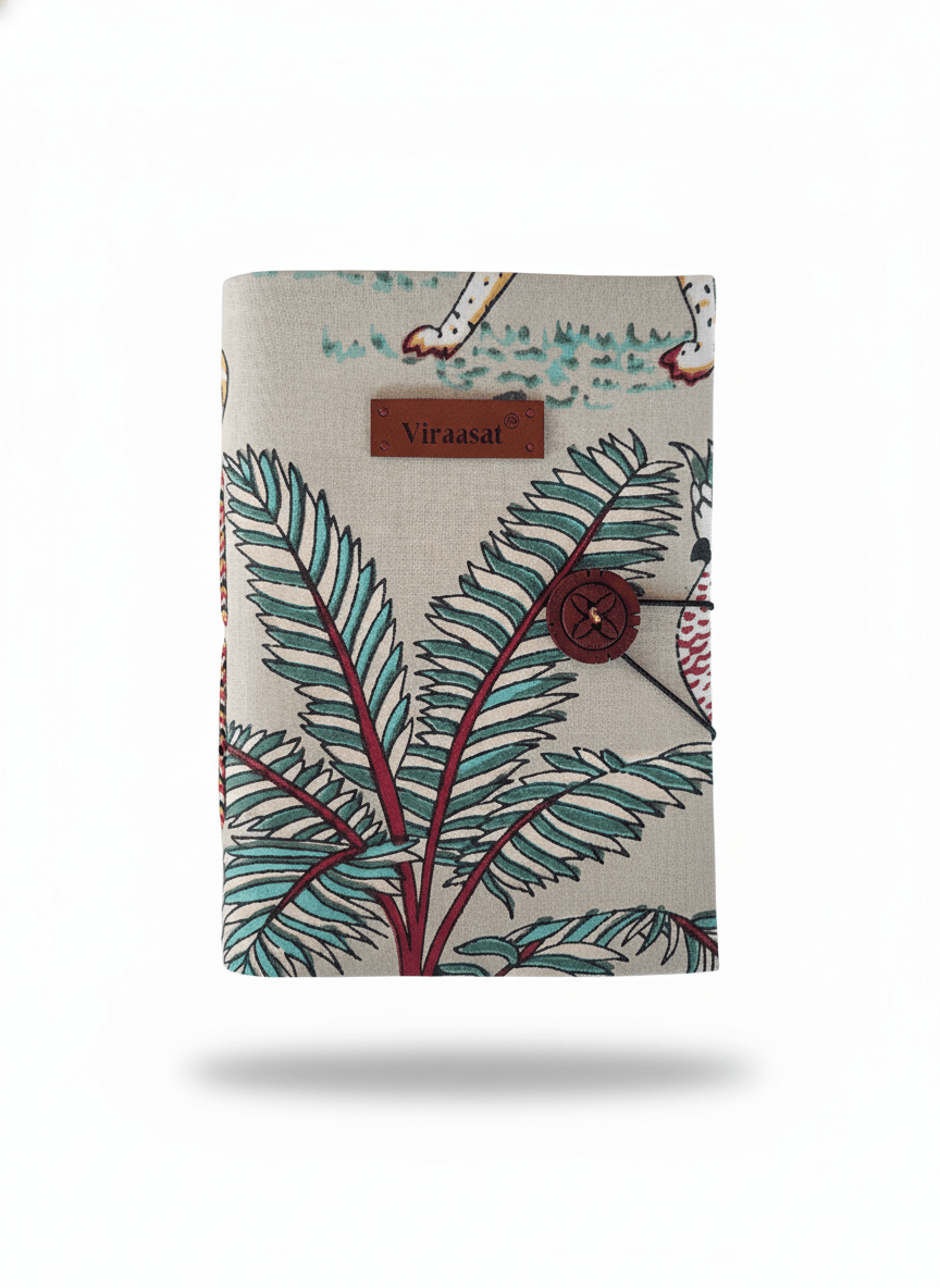 Assorted Handmade Diaries with wooden button closure
