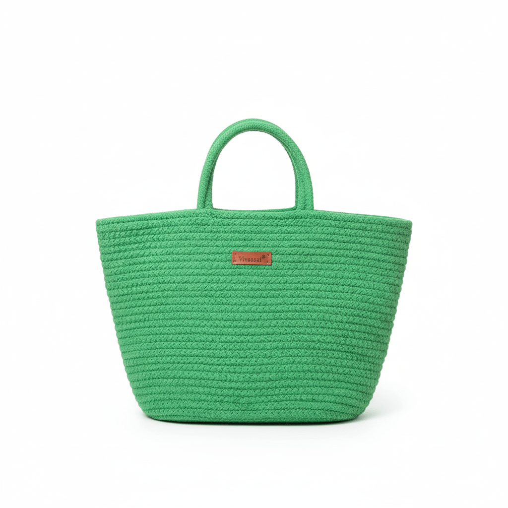 Handmade Jute Bag – Crafted with Purpose, Carried with Pride | GREEN
