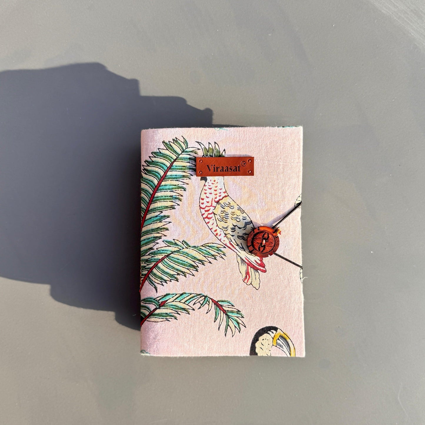 Assorted Handmade Diaries with wooden button closure