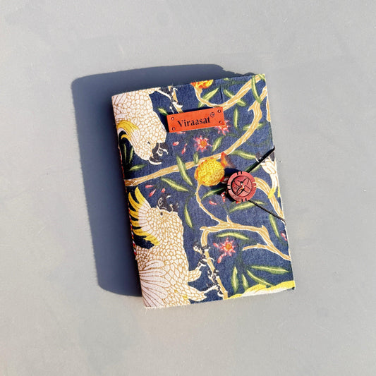 Assorted Handmade Diaries with wooden button closure