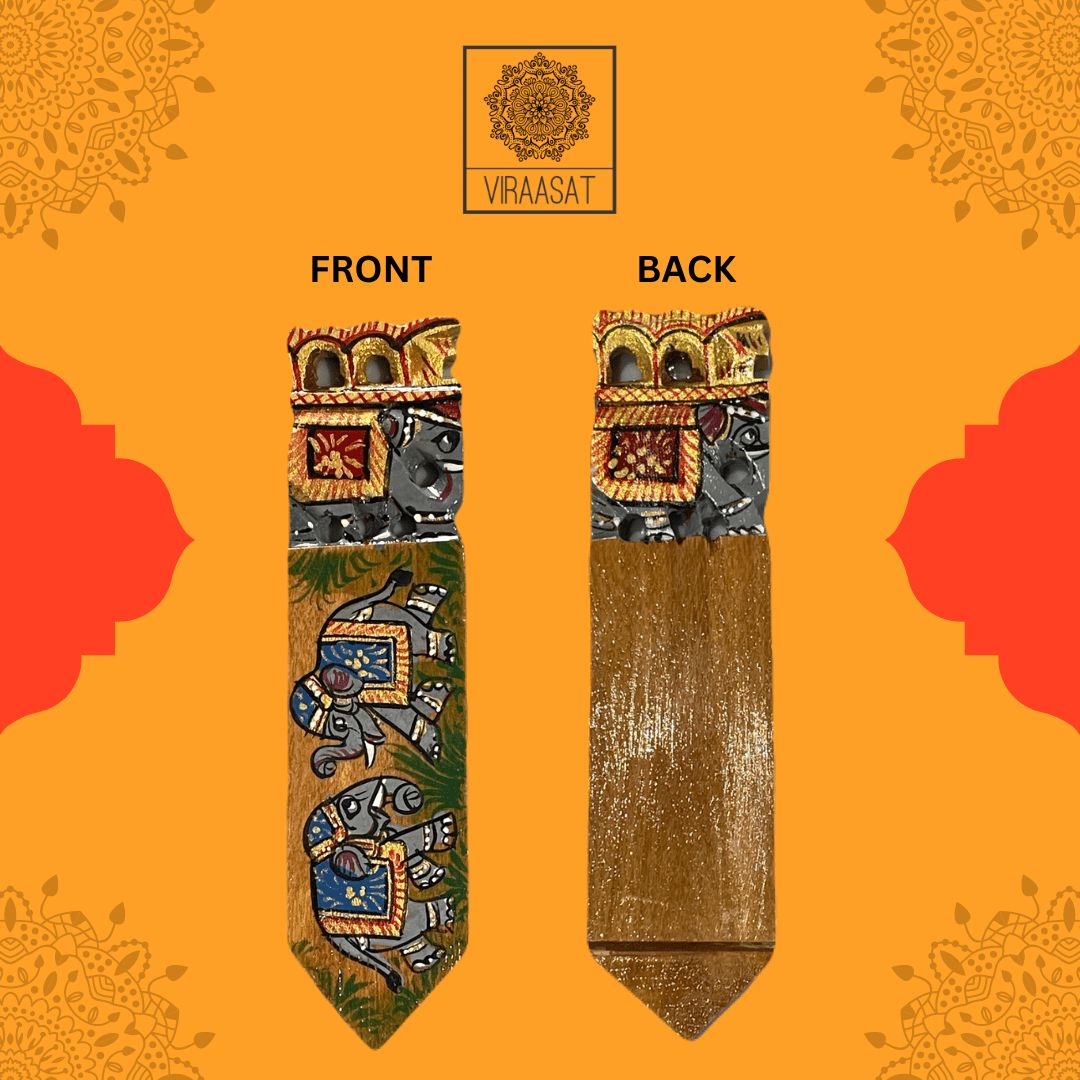 Wooden Exquisite Bookmark (Pack of 2)